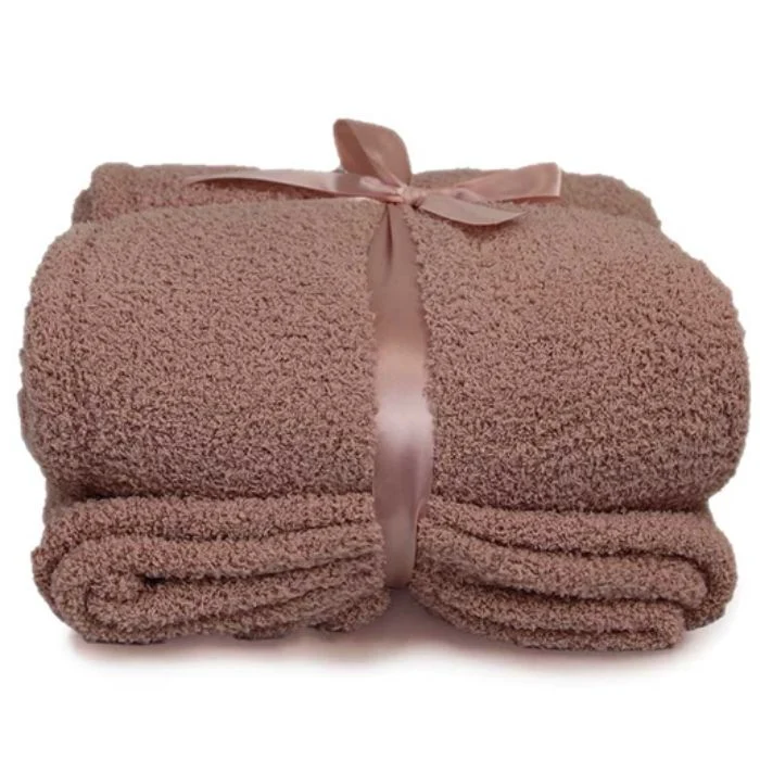 COPERTA PLAID JURRE 150X200CM ROSA ANTICO
