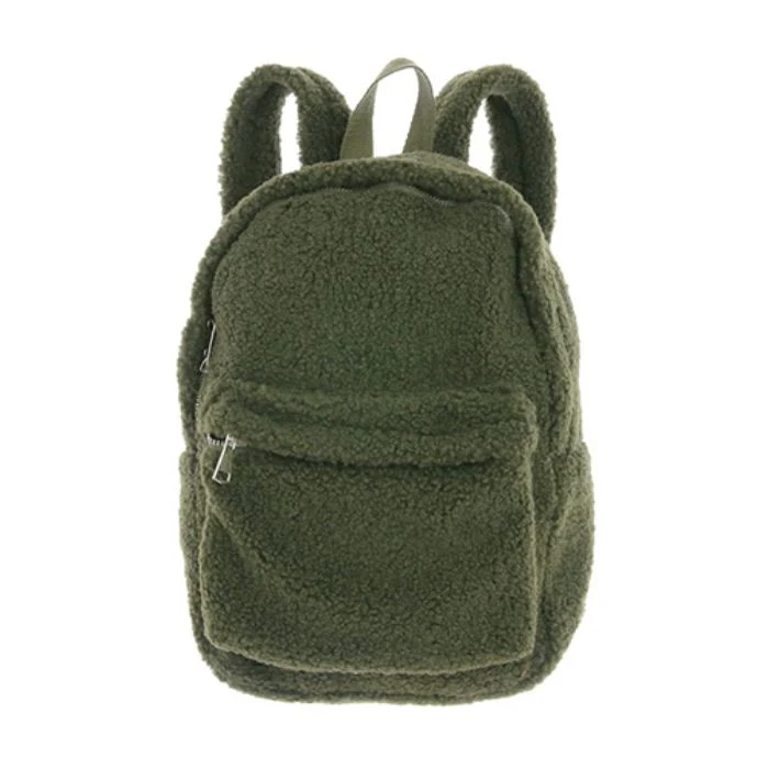 ZAINO TEDDY, 32X24X8CM, VERDE