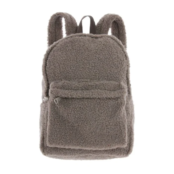 ZAINO TEDDY, 32X24X8CM, TORTORA