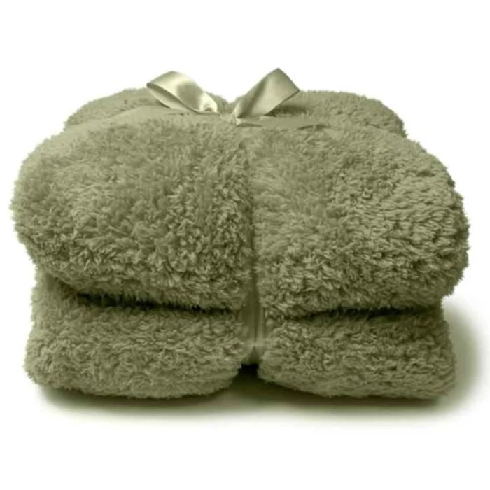 COPERTA PLAID TEDDY 150X200CM, VERDE