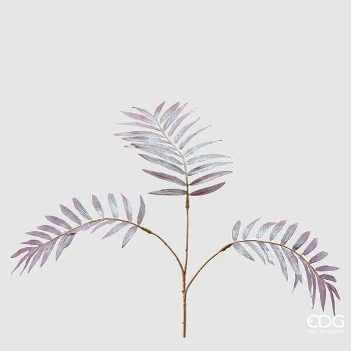 DECORAZIONE NATALIZIA, RAMO CHAMAEDOREA, H50CM