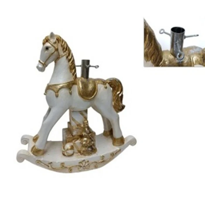 BASE PER ALBERO A FORMA DI CAVALLUCCIO, Ø37MM