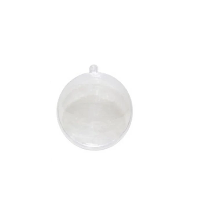 PALLINA DI NATALE TRASPARENTE, Ø12CM