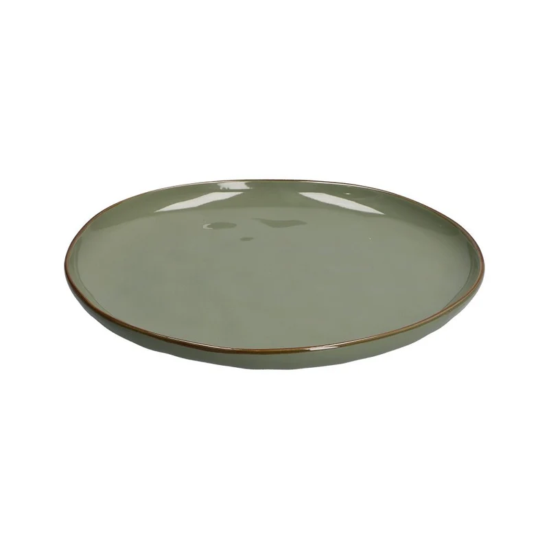 PIATTO PIANO VERDE OLIVA CONCERTO Ø27CM