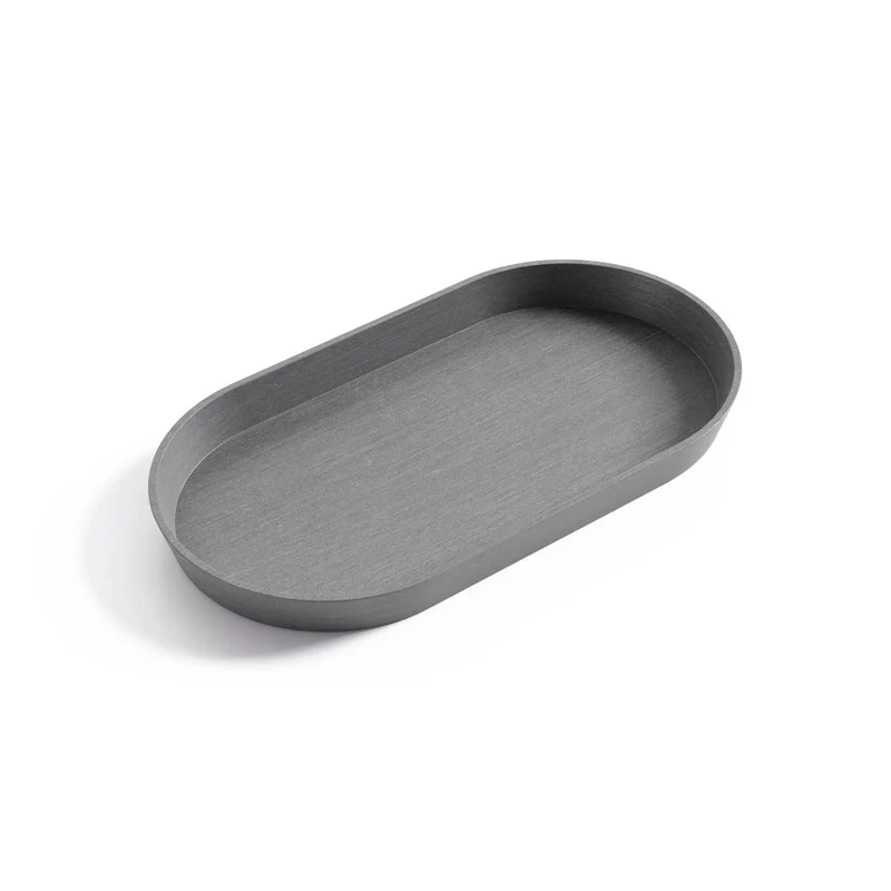 SOTTOVASO TOKYO OVALE 30CM GRIGIO