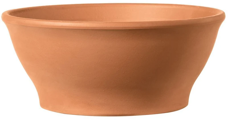 CIOTOLA LISCIA 23CM TERRACOTTA