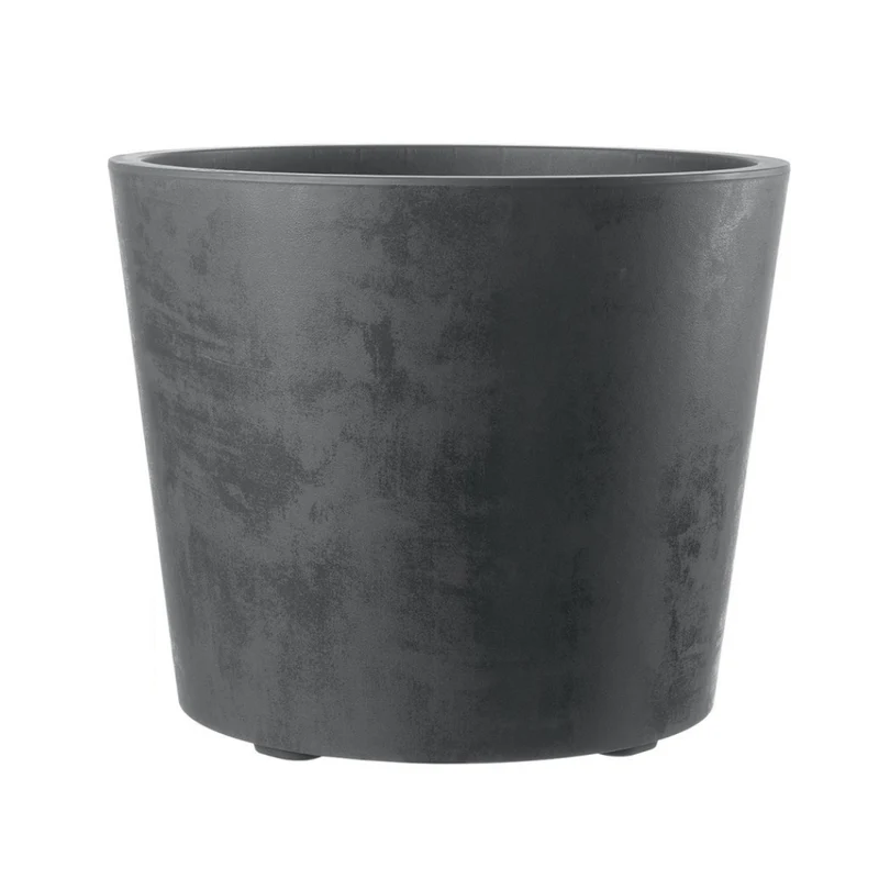 VASO MILLENNIUM 59CM ANTRACITE IN PLASTICA