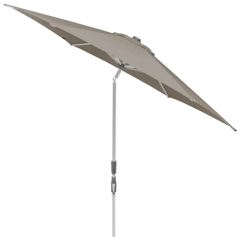 OMBRELLONE SLIDE PALO CENTRALE DIAM.250CM LIGHT TAUPE