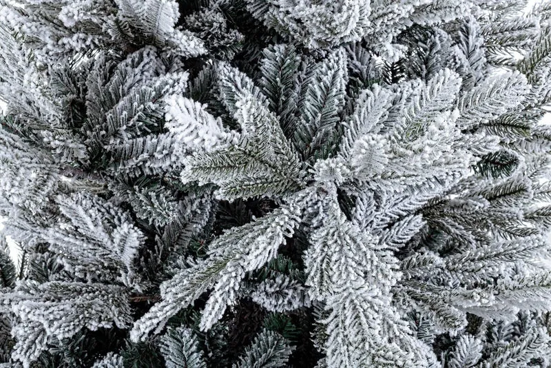 ALBERO DI NATALE INNEVATO BERNINA H270CM