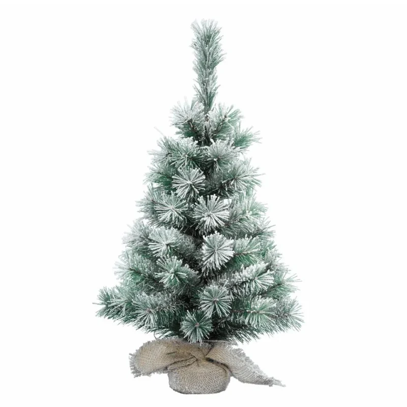 MINI ALBERO DI NATALE DA TAVOLO VANCOUVER INNEVATO 35CM