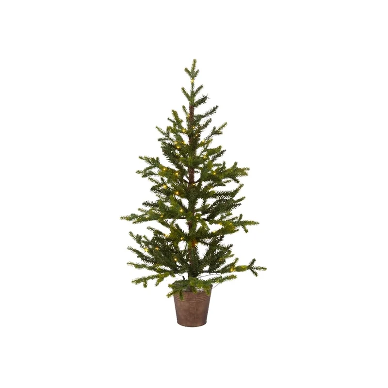 MINI ALBERO DI NATALE ARTIFICIALE QUEENSLAND MICRO LED H60XP40CM