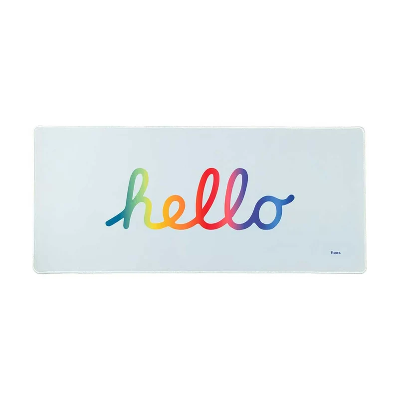 TAPPETINO PER MOUSE E PC SCRITTA HELLO