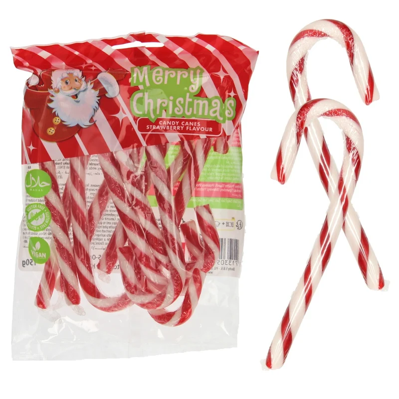 BASTONCINI DI ZUCCHERO 150GR CANDY CANES