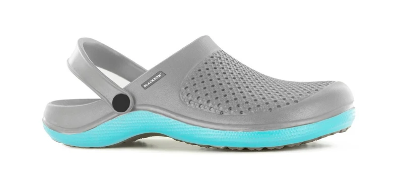 CIABATTE SUN TG.39/40 GRIGIO/TURCHESE BLACKFOX