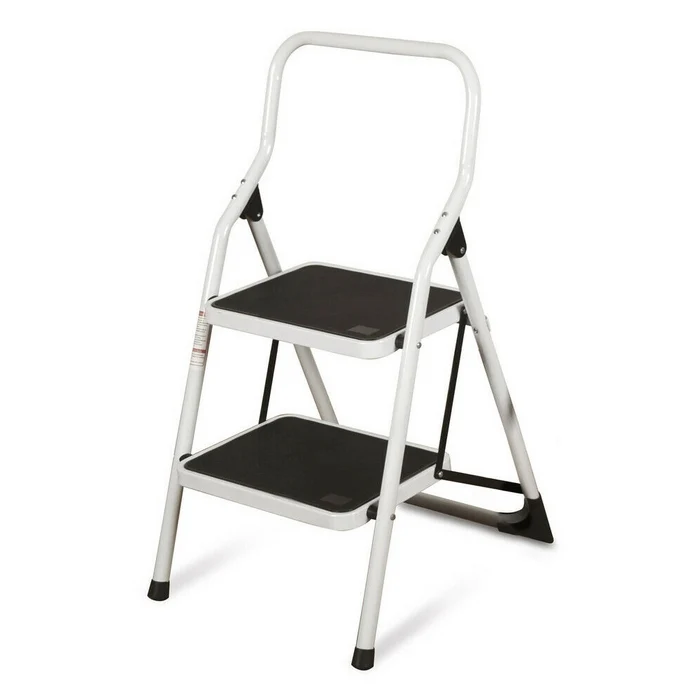 SCALETTA SGABELLO IN METALLO 2 SCALINI