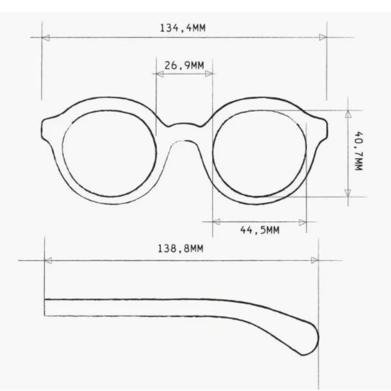 OCCHIALE DA LETTURA MODELLO LAURO COLORE BLACK HAVANA GRAD. +1.00 OKKIA