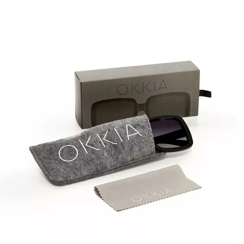 OCCHIALE DA SOLE ALESSIA NERO OKKIA