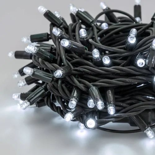 LUCI DI NATALE COLLEGABILI 120 MAXILED BIANCO FREDDO 1,5+10M