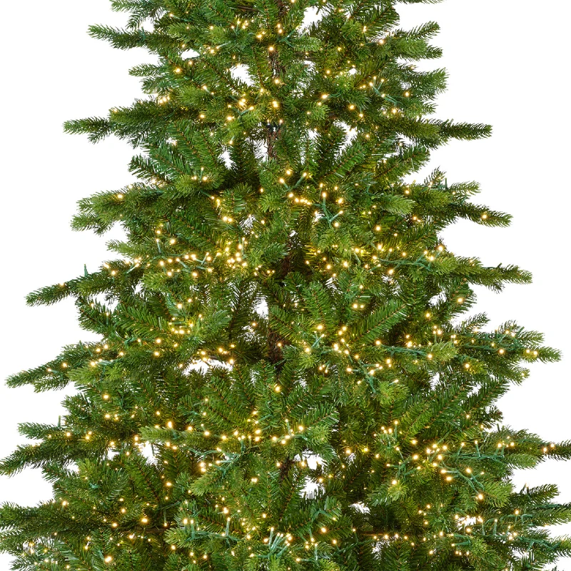 ALBERO DI NATALE GALLOWAY 180CM PREILLUMINATO CON 3000 LED