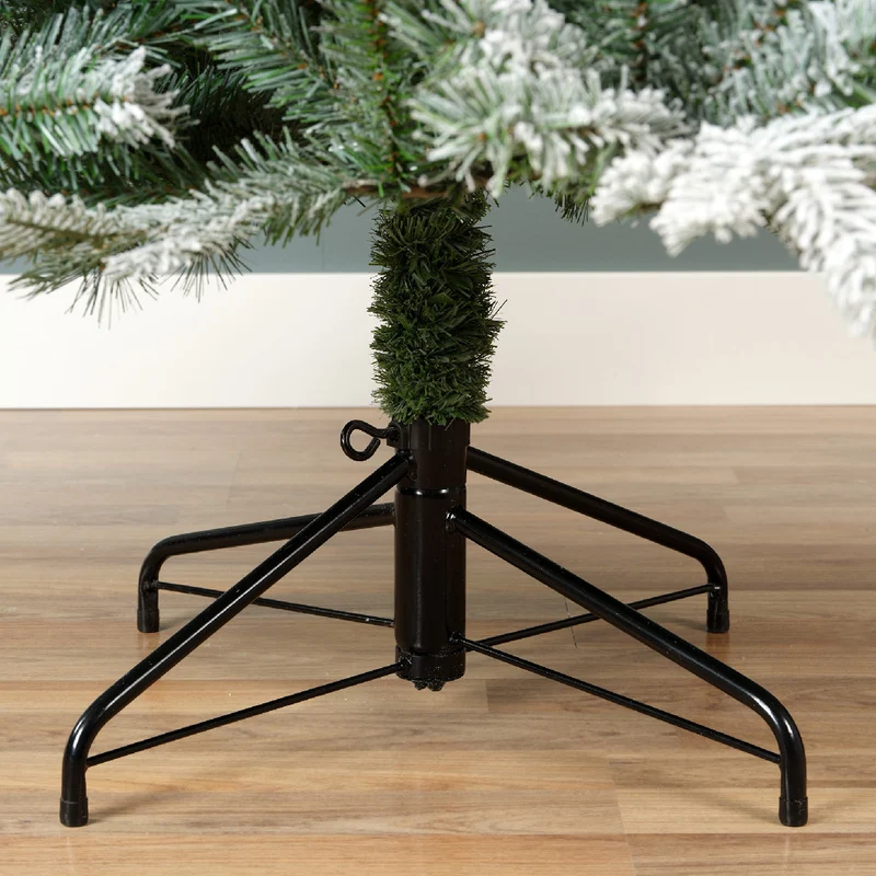 ALBERO DI NATALE VERMONT VERDE EFFETTO GHIACCIATO 210CM