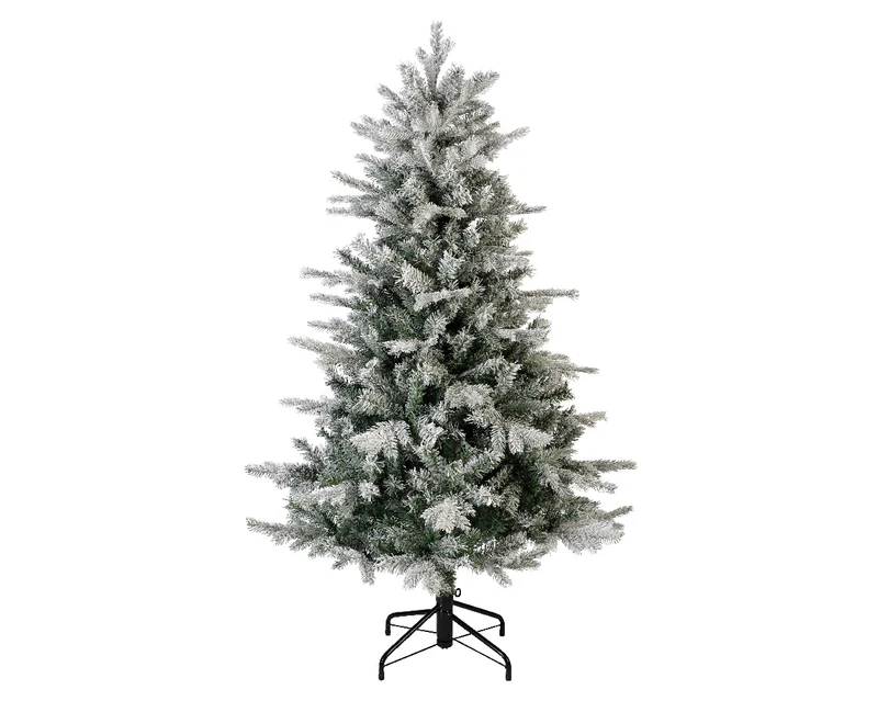 ALBERO DI NATALE VERMONT VERDE EFFETTO GHIACCIATO 150CM