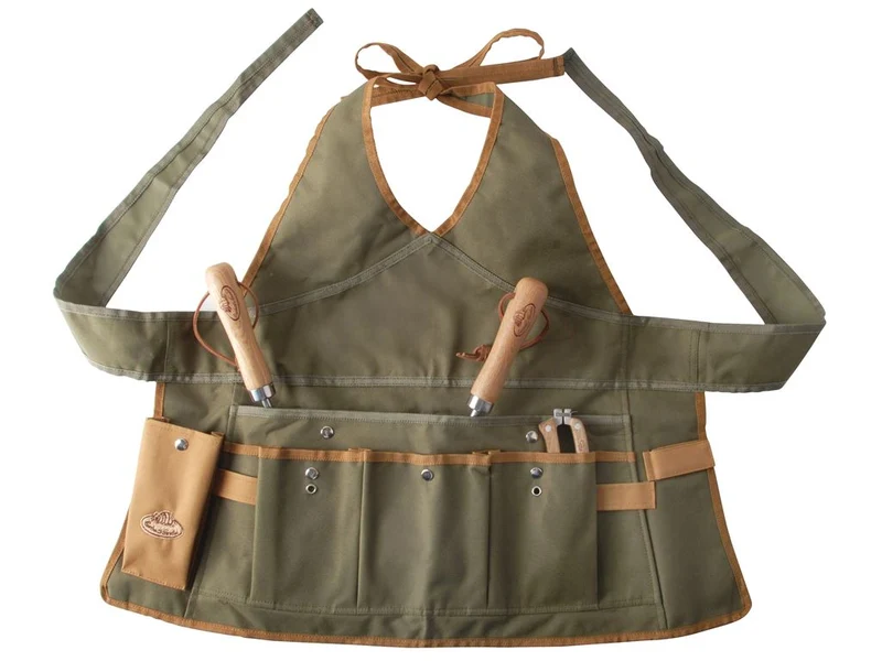 GREMBIULE DA DONNA CON TASCHE PER ATTREZZI
