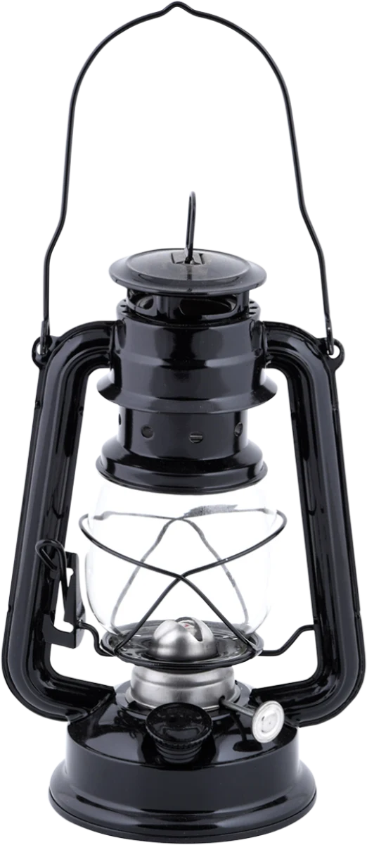 LAMPADA CLASSICA AD OLIO NERA