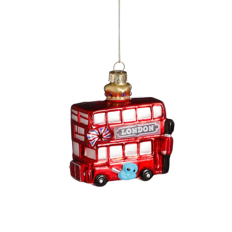 DECORAZIONE BUS INGLESE H9.5.CM DA APPENDERE