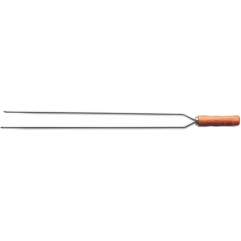 SPIEDO CHURRASCO 65CM A DUE PUNTE