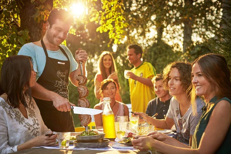 SPIEDO CHURRASCO PER BARBECUE 65CM LARGO
