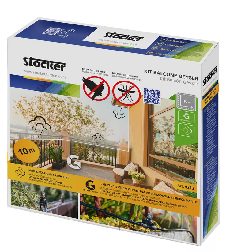 KIT BALCONE GEYSER