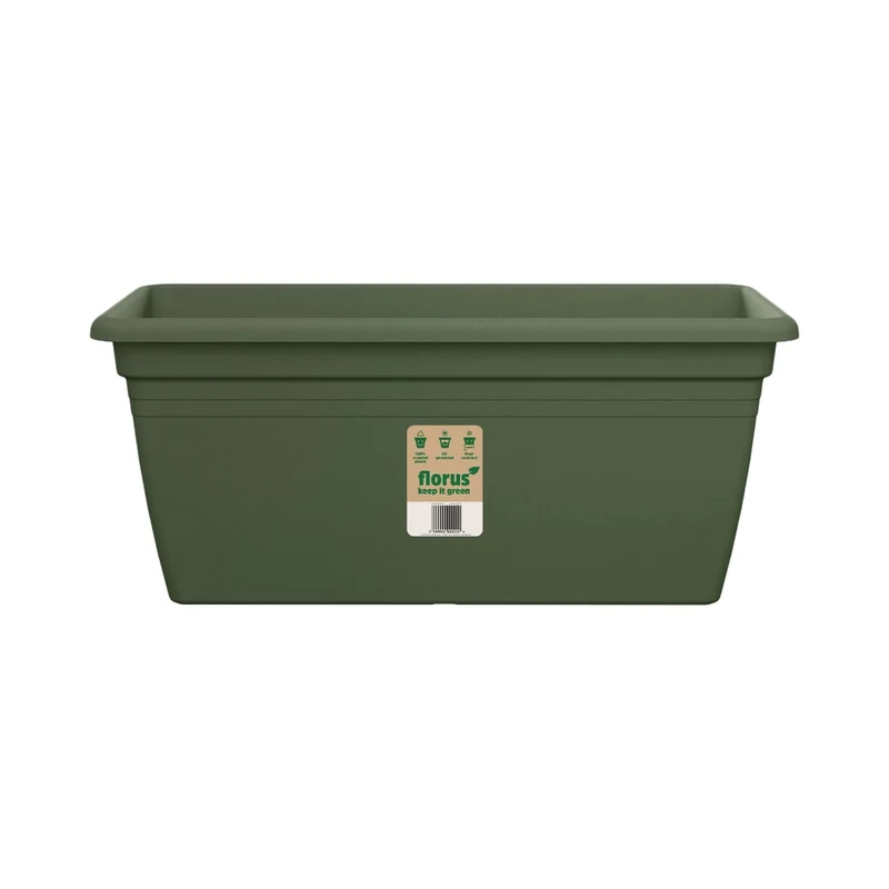 VASO FIORIERA MEDITERRAN TERRACE TROUGH 100CM VERDE
