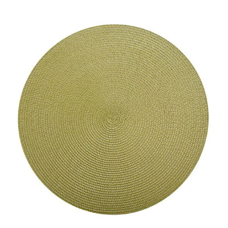 TOVAGLIETTA AMERICANA ROTONDA 38CM VERDE OLIVA
