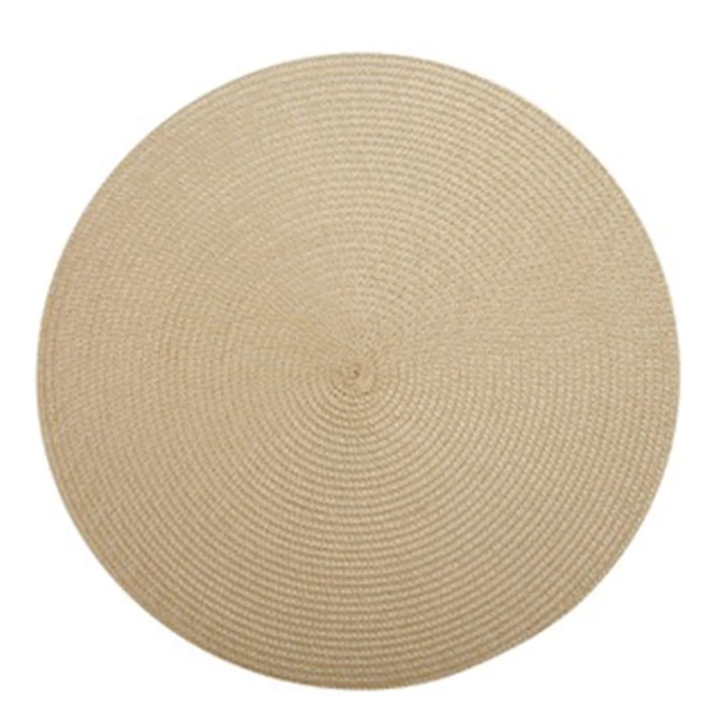 TOVAGLIETTA AMERICANA ROTONDA 38CM SABBIA