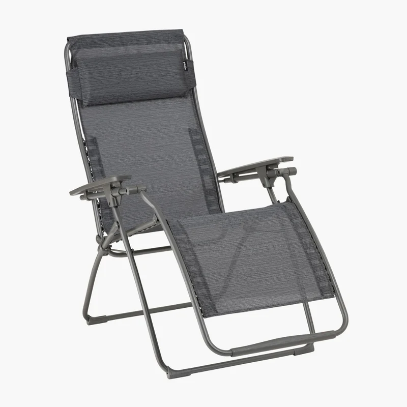 SDRAIO POLTRONA FUTURA DUO TOILE OBSIDIAN TITANE GRIGIA