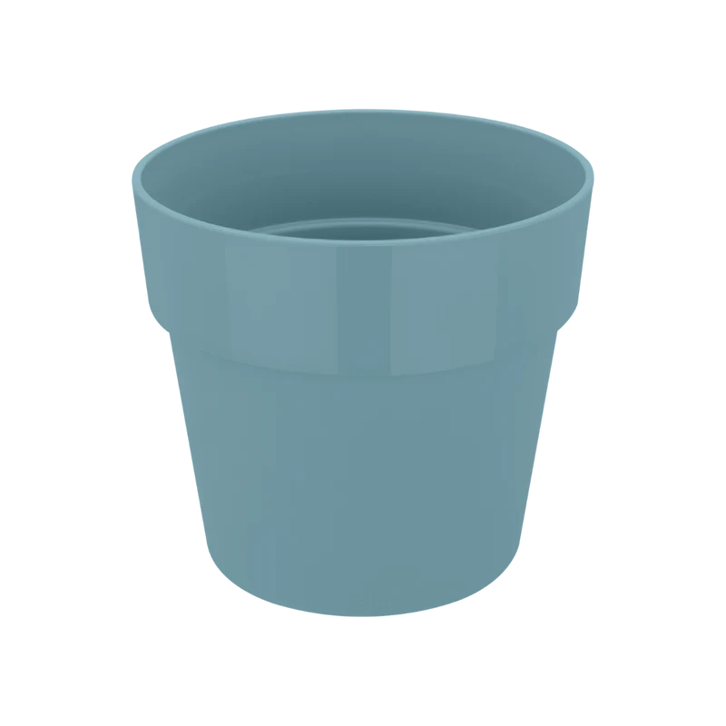 VASO B.FOR ORIGINAL ROUND MINI 9CM GRIGIO AZURRO