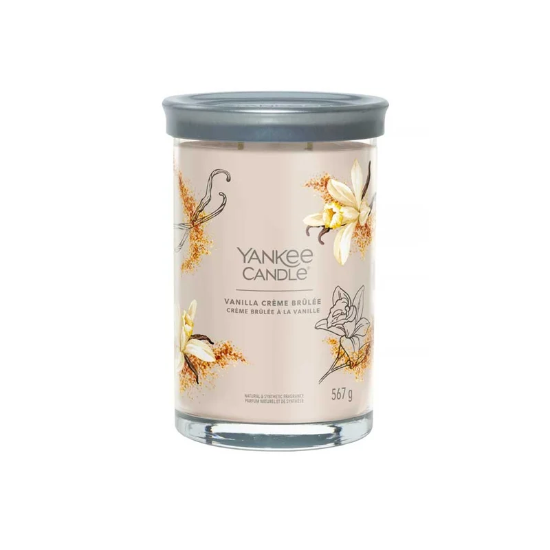 CANDELA TUMBLER GRANDE SIGNATURE VANILLA CRÈME BRÛLÉE