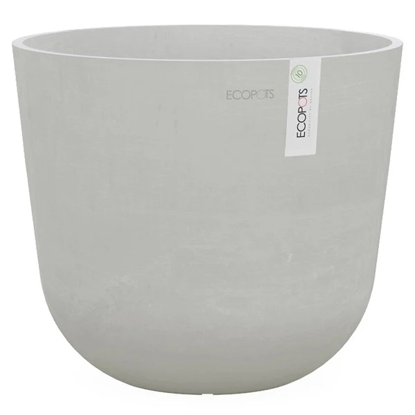 VASO ROTONDO OSLO GRIGIO CHIARO D 25XH21,8CM