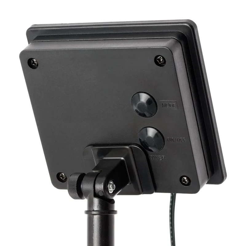 CATENA LUMINOSA 500 LED BIANCO CALDO FILO VERDE CON PANNELLO SOLARE