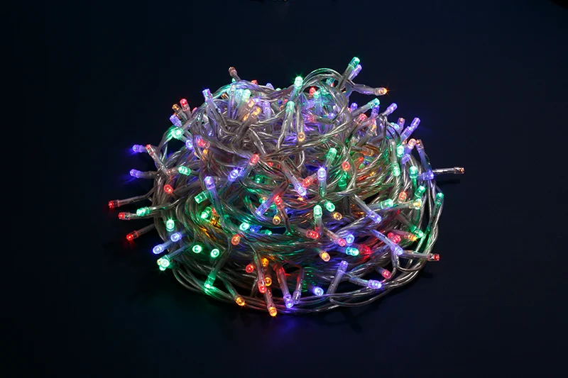 LUCI DI NATALE 300 LED MULTICOLOR 8 GIOCHI DI LUCE