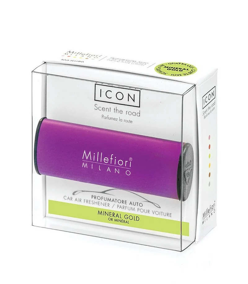 PROFUMATORE PER AUTO CAR ICON MINERAL GOLD