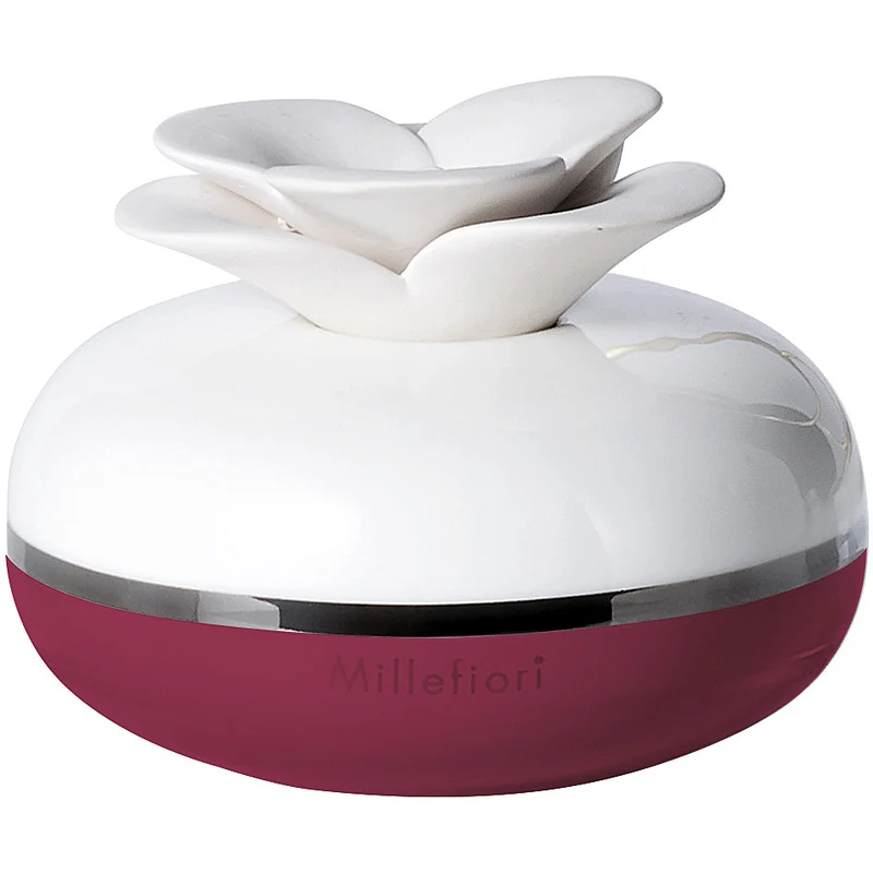 DIFFUSORE DI FRAGRANZA A FIORE BASE ROSSA