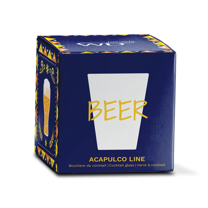 BICCHIERE DA BIRRA IN VETRO BOROSILICATO