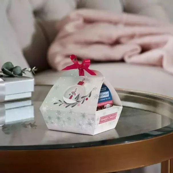 CONFEZIONE REGALO CON 3 CERE DA FONDERE