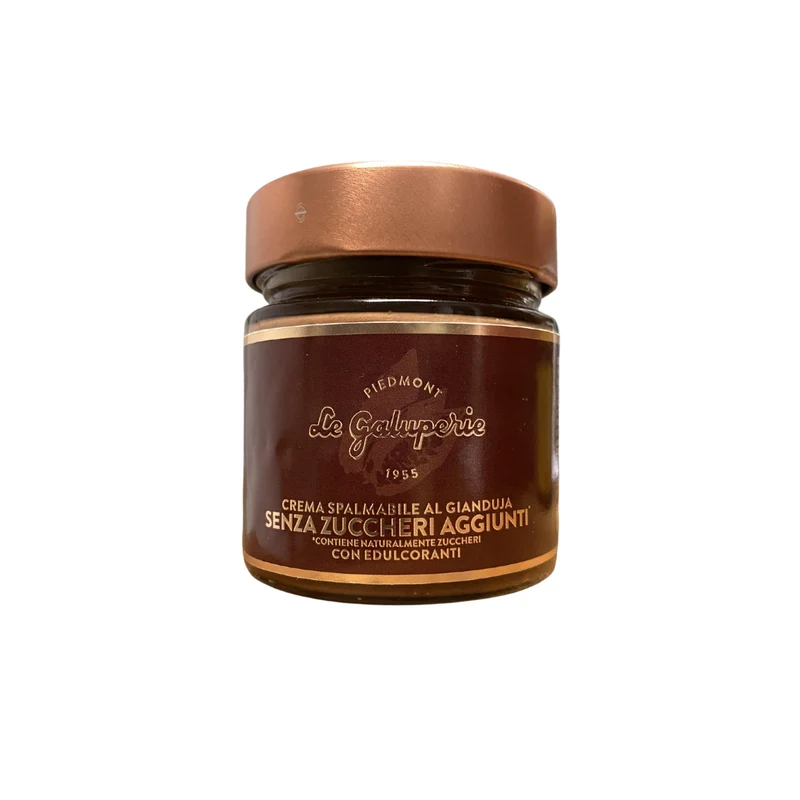 SCATOLA REGALO CON PANETTONE GALUP PARADISO 750GR + CREMA SPALMABILE GIANDUJA + SPALMINO