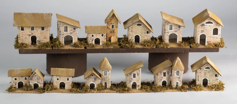 CASETTA PER PRESEPE 7,5X5,5X4,5/7CM