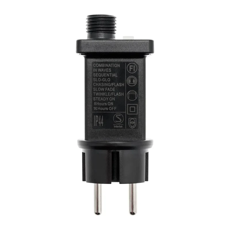CATENA LUMINOSA 1000 LED BIANCO CALDO FILO VERDE CON PANNELLO SOLARE