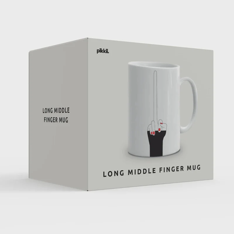 TAZZA MUG MIDDLE FINGER 300ML
