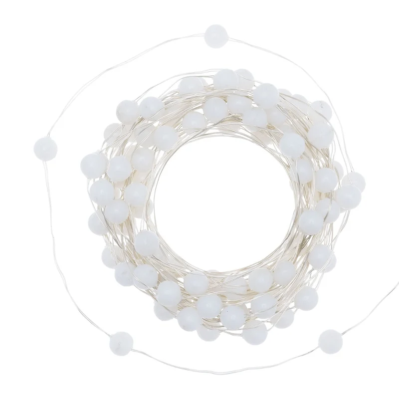 LUCI DI NATALE MINISFERE 100 LED MULTICOLOR 1000CM
