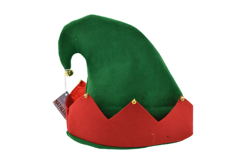 CAPPELLO NATALIZIO DA ELFO TAGLIA UNICA